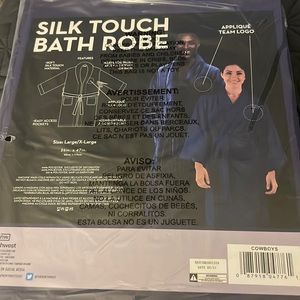 New!! NFL silk Dallas Cowboys robe